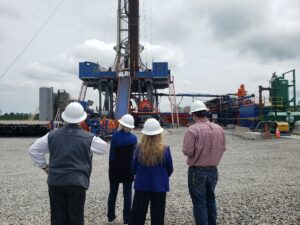 Legislators tour Northeast Natural Energy gas well pad